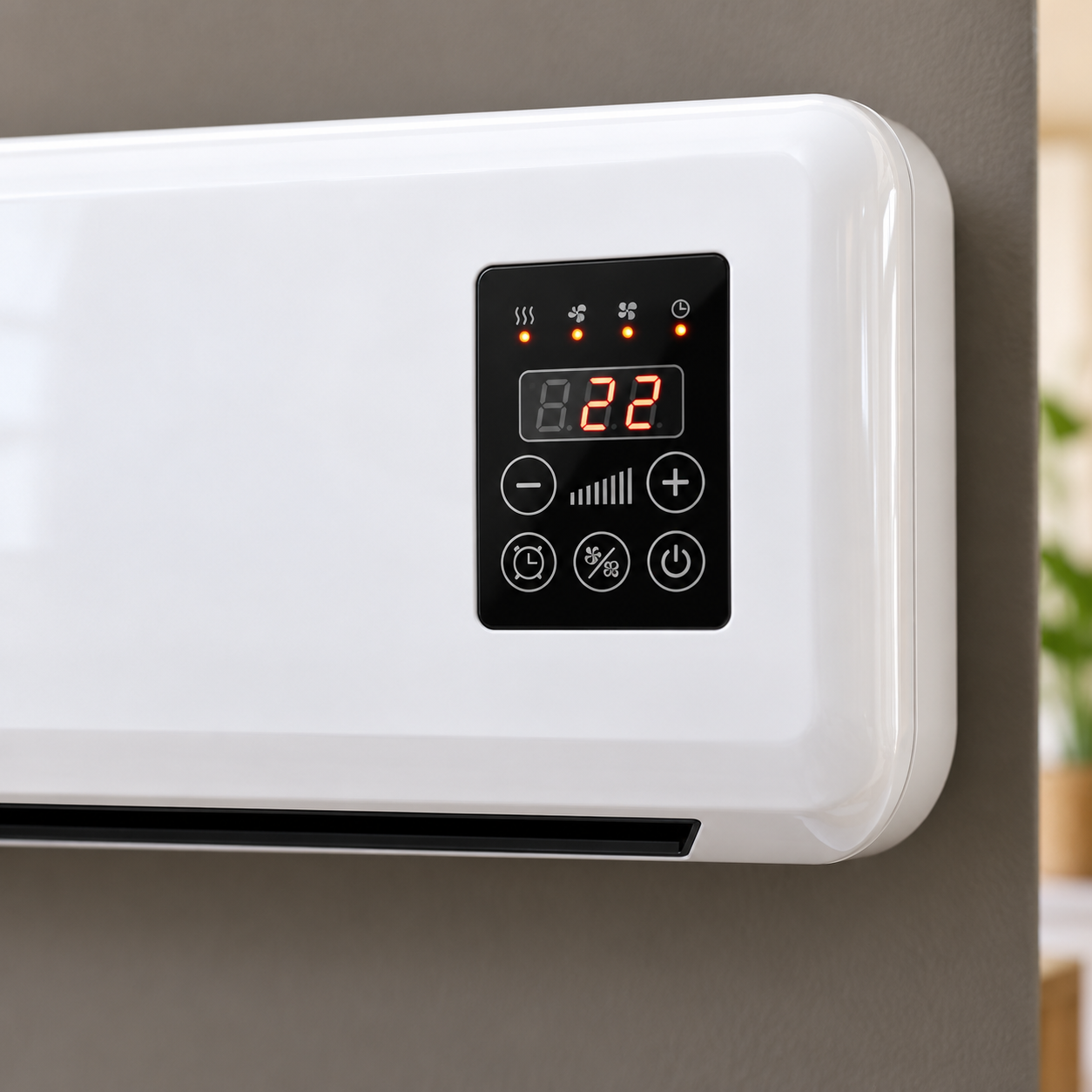 Digitalni ekran sa prikazom temperature