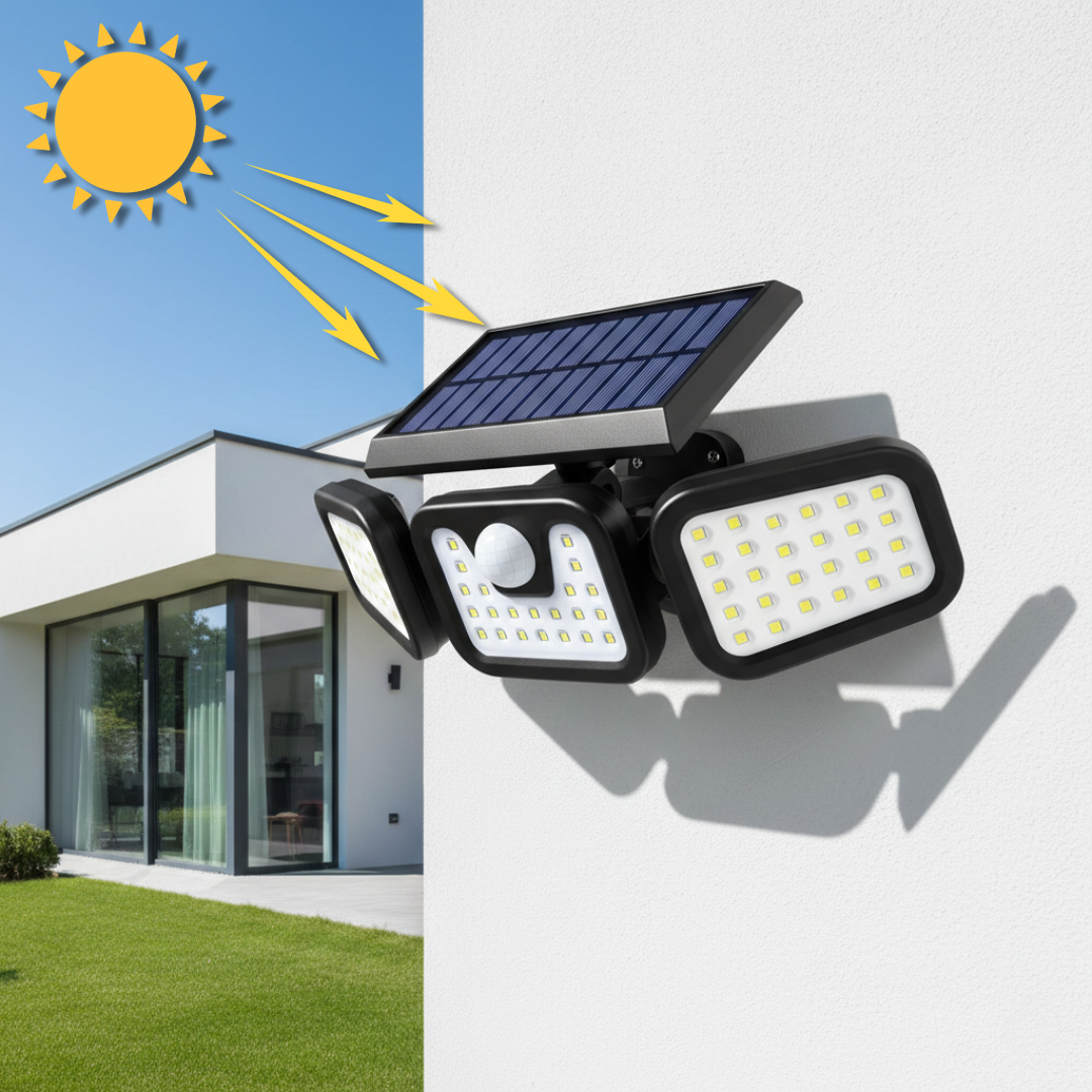 Trostrani solarni reflektor — detalj solarnog panela