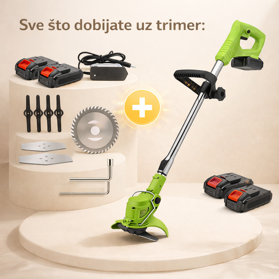 Aku trimer — dodatne oštrice i noževi